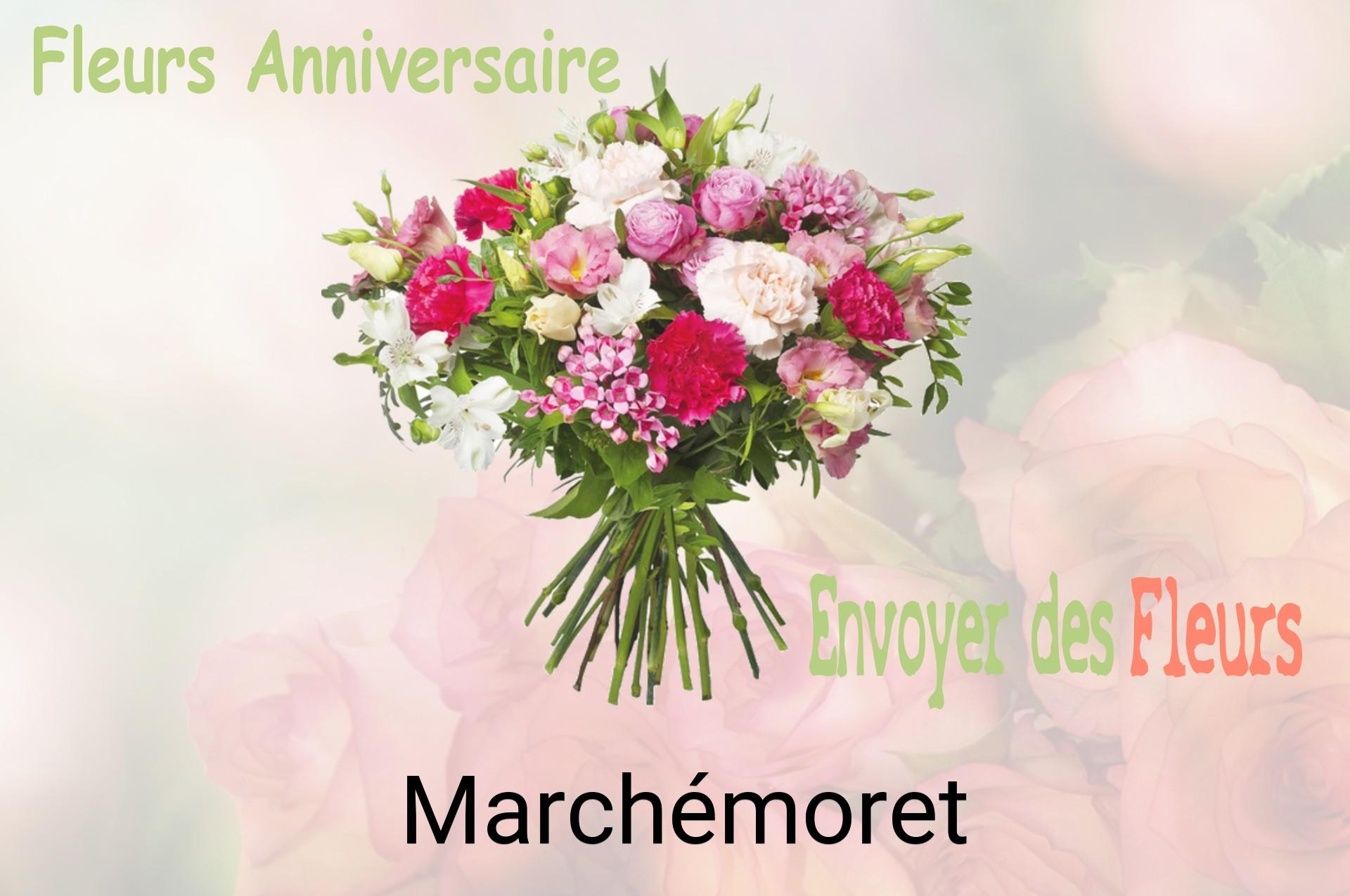 Bouquet de fleurs d’anniversaire livré à Marchémoret