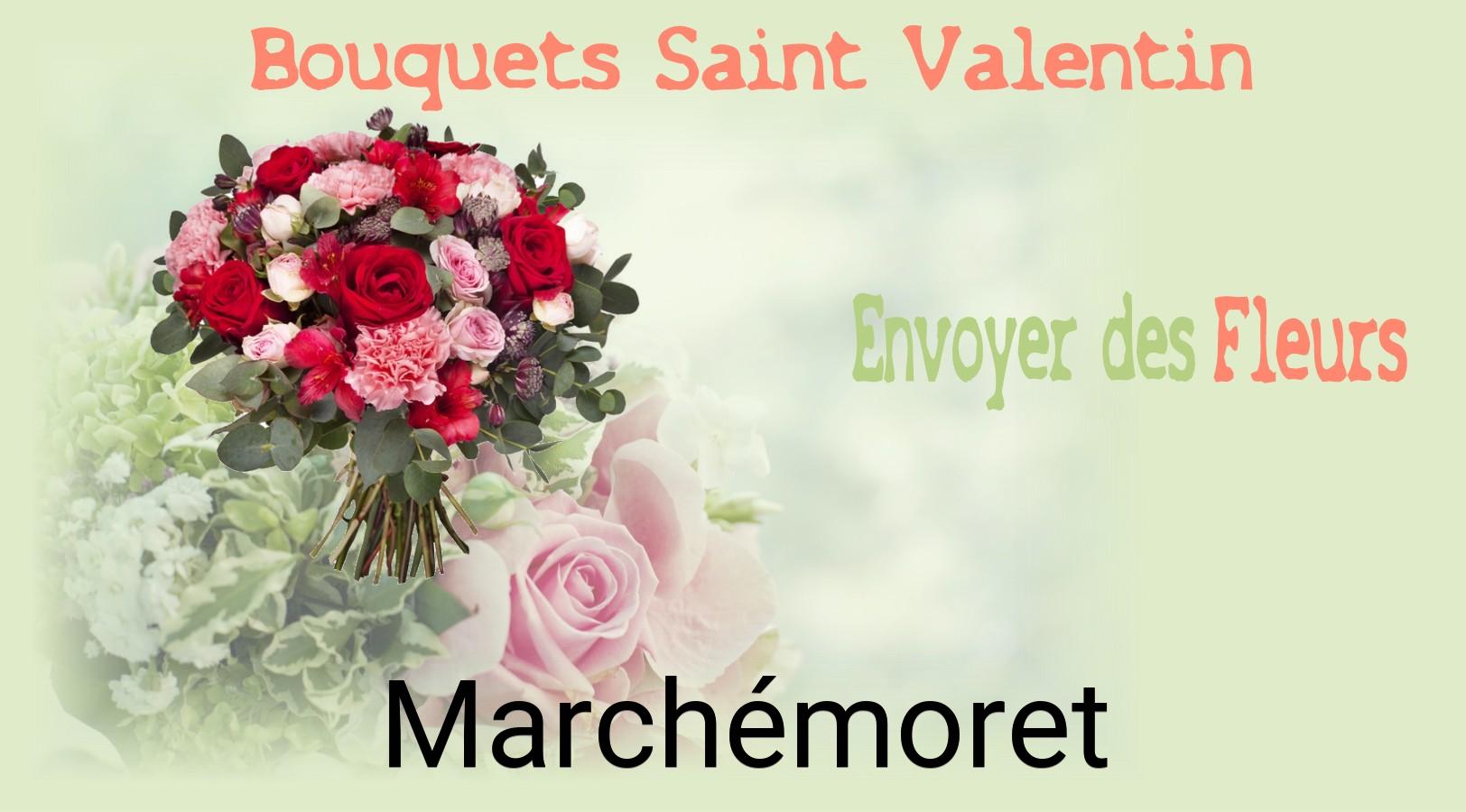 Roses de Saint-Valentin livrées à Marchémoret